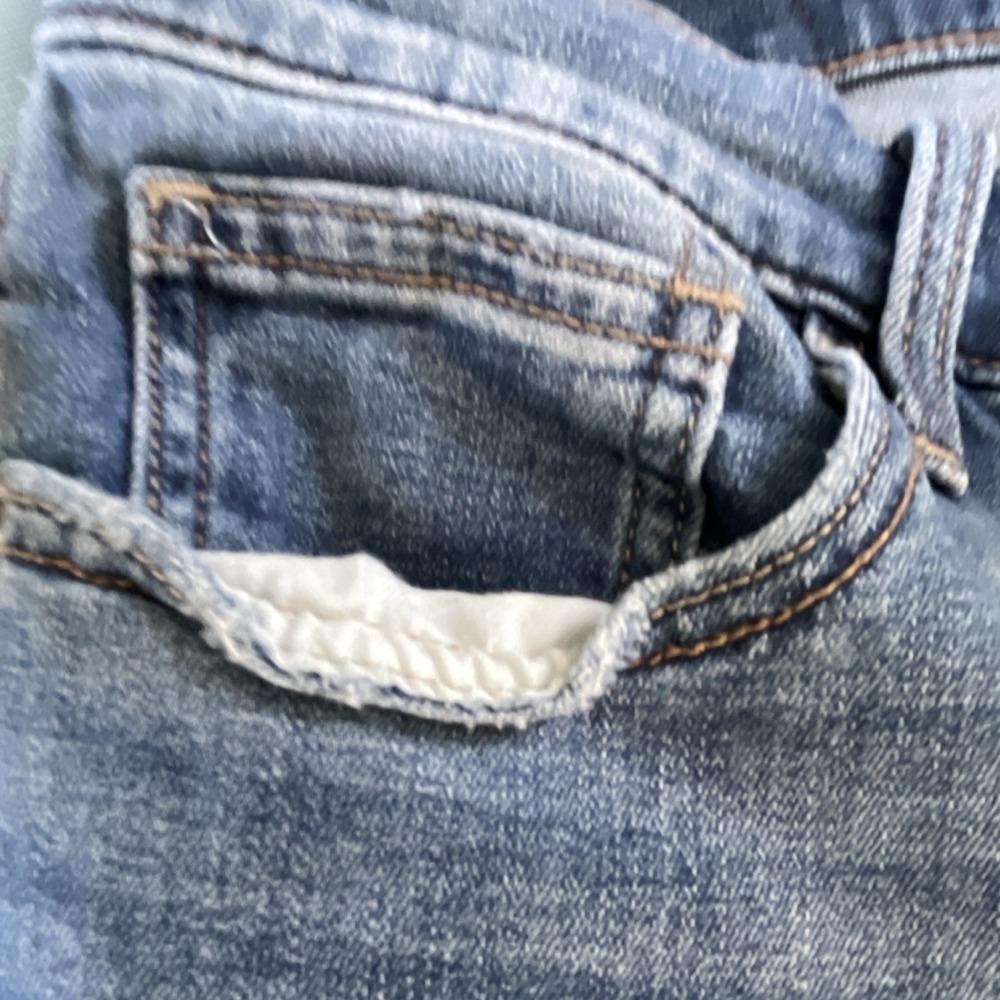 Lucky Brand Ava Mid Rise Skinny Ankle Jeans Blue Denim Stretch Women's 10 - Picture 8 of 15